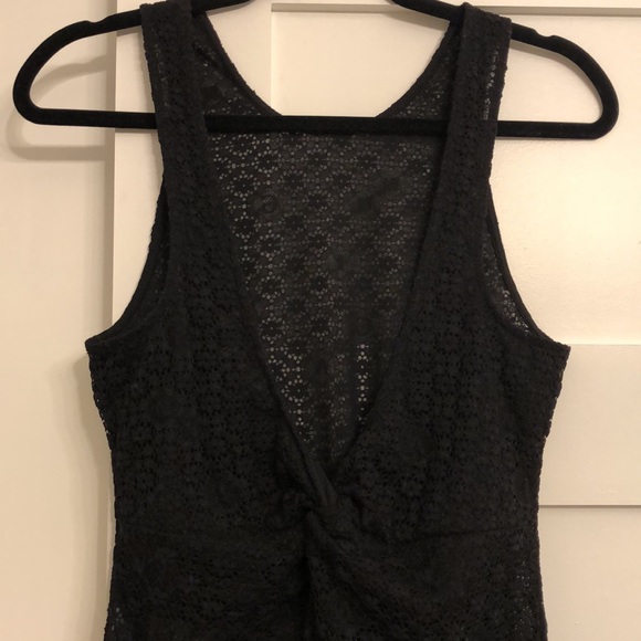 NWOT Ganni Lace Low Back Bodysuit - Medium - Picture 4 of 7